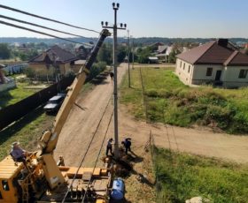 Услуга Установка и перенос опор ЛЭП