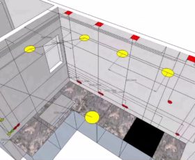 Услуга Проект электрики в 3D